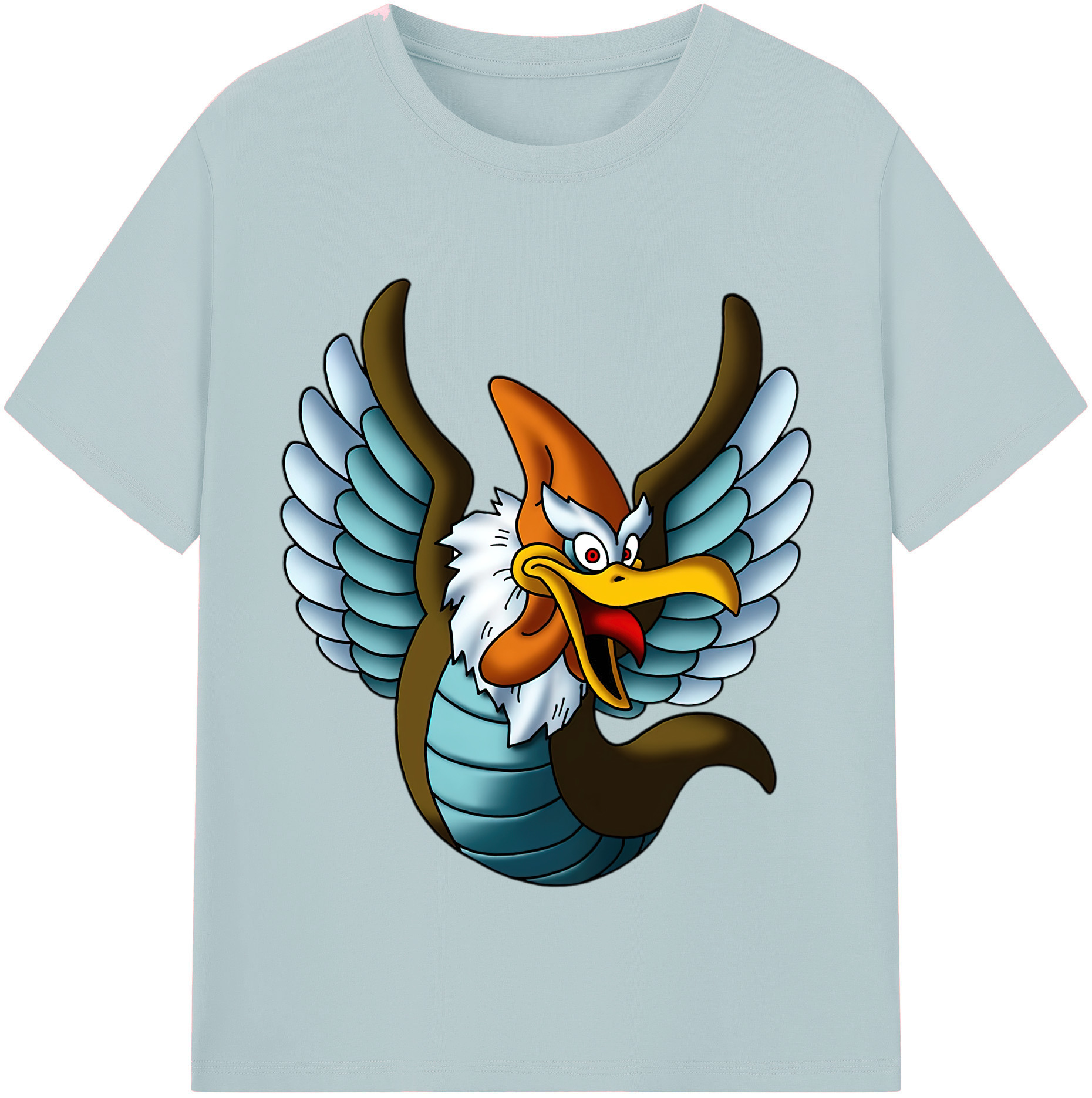 （画像用） ドラゴンクエスト Doragon Kuesuto Dragon Quest 綿100％半袖Tシャツ（フロントプリント）